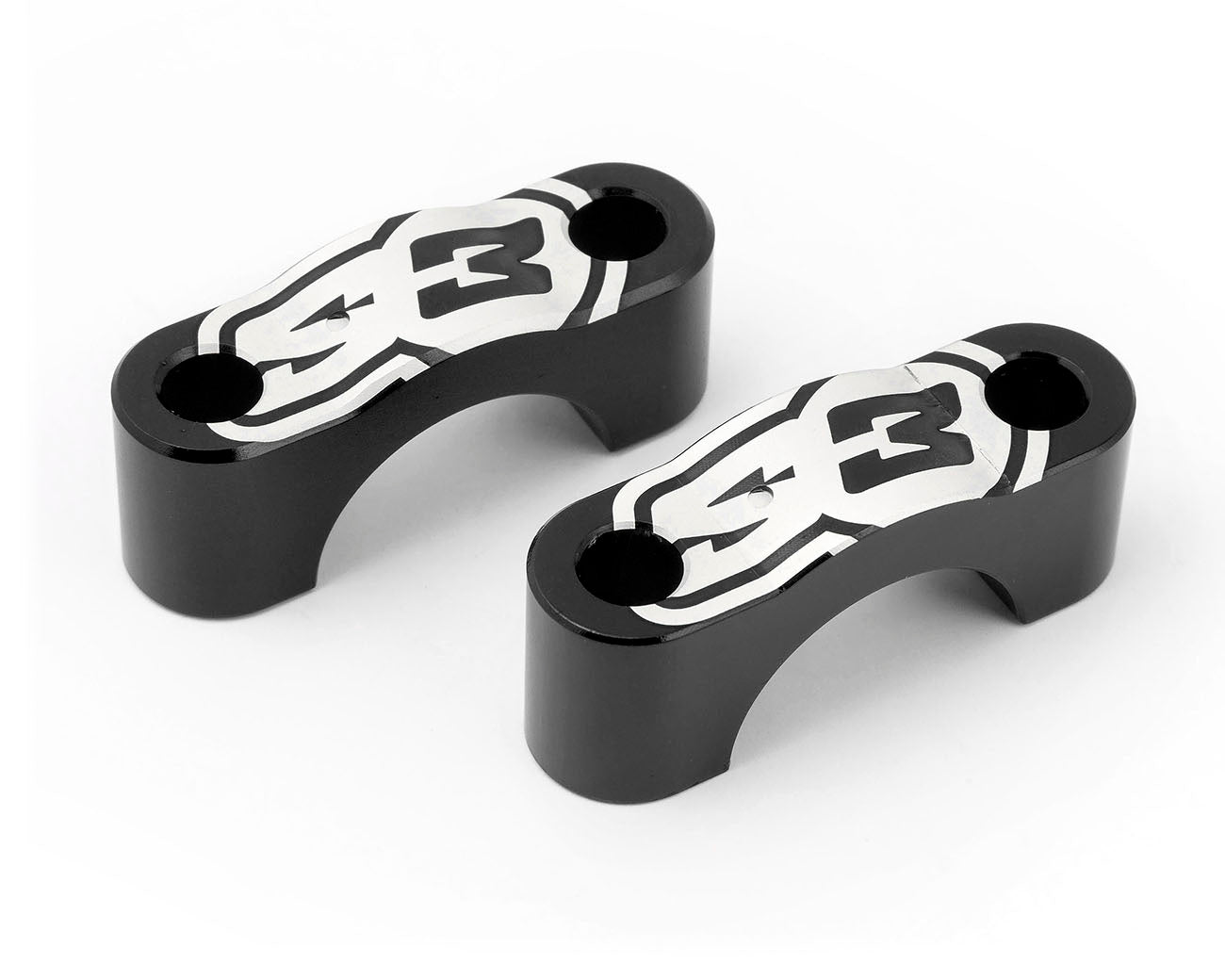 S3 HANDLEBAR CLAMPS FACTORY (X 2)