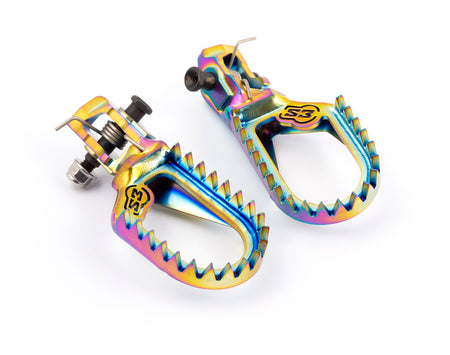 S3 Parts TITANIUM S3 FOOTPEGS  RAINBOW KTM24 + RR