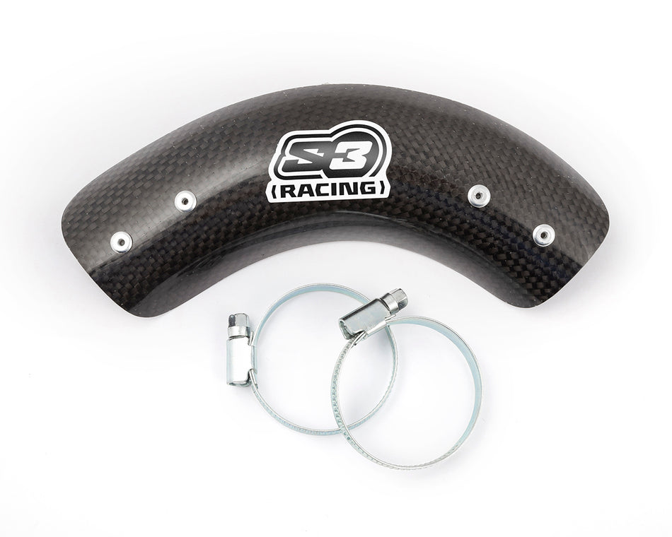 S3 Parts CARBON PROTECTOR EXHAUST S3 MON 315