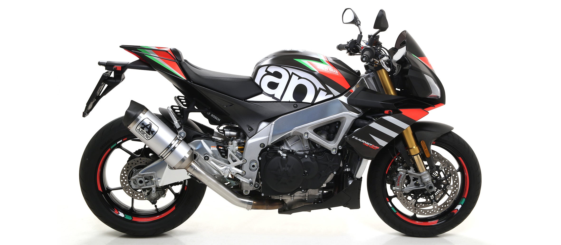 Arrow middenpijp titanium Aprilia TUONO V4 1100 2019-2020