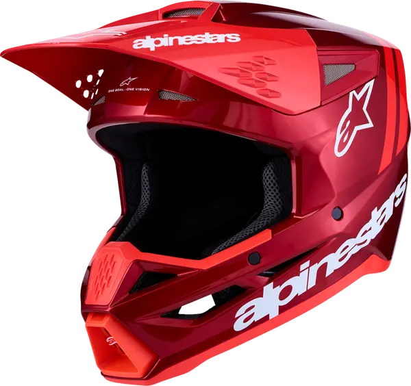 Alpinestars Helm SM3 RADIUM Rood/Wit