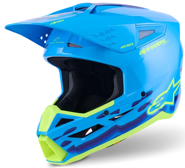 Helm SM3 FORCE Cyaan