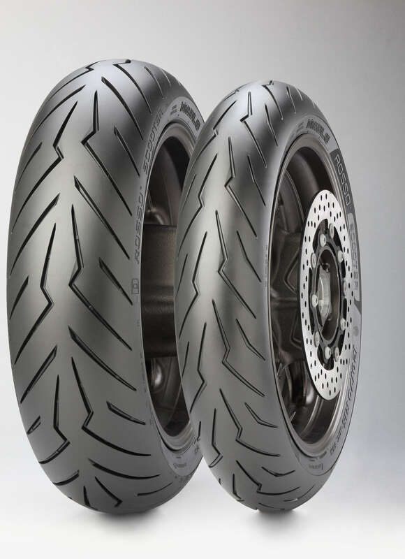 PIRELLI Tire DIABLO ROSSO SCOOTER (F) 120/70 R 16 M/C 57H TL