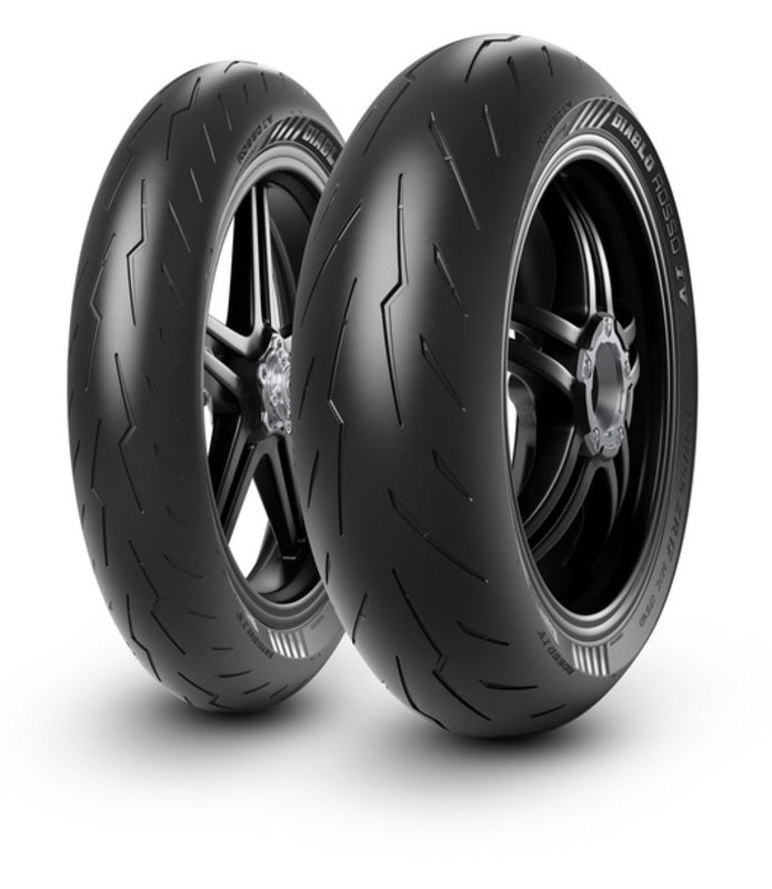 PIRELLI Tire DIABLO ROSSO IV (F) 120/60 ZR 17 M/C (55W) TL