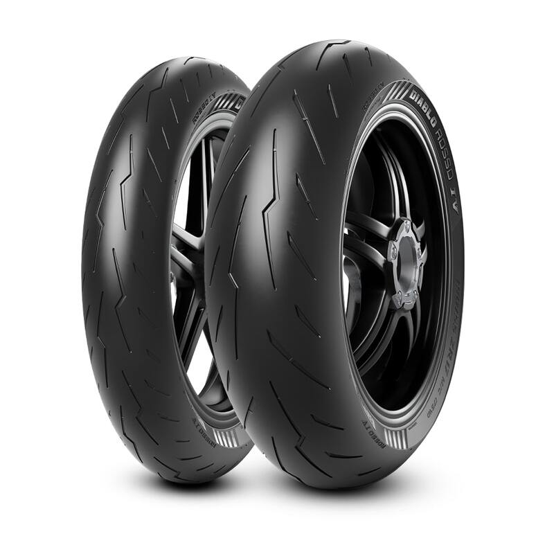 PIRELLI Tire DIABLO ROSSO IV 200/60 ZR 17 M/C (80W) TL