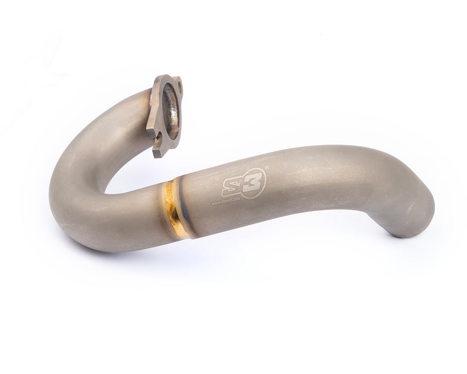 S3 Parts EXHAUST PIPE TITANIUM SCORPA 2T RACING