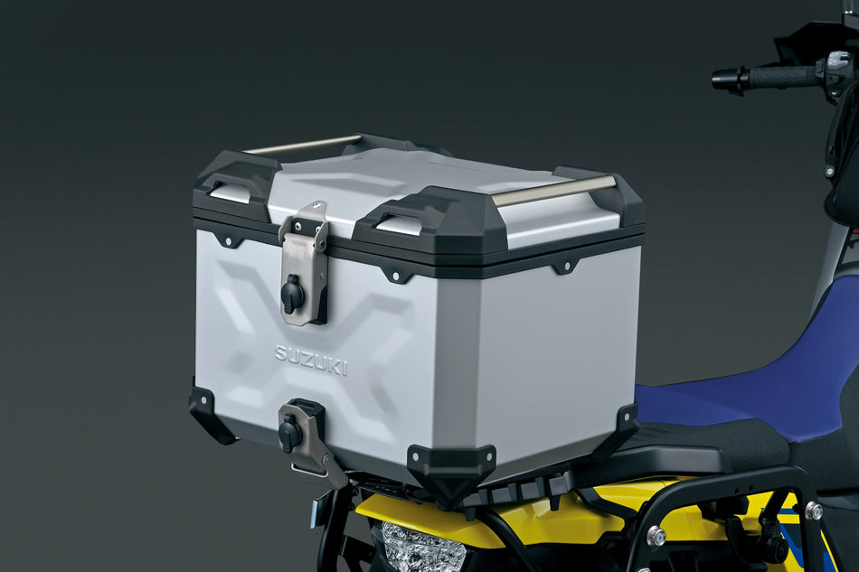 Aluminium Topkoffer 38L. zilver DL