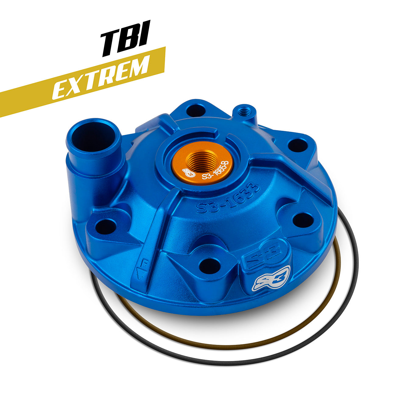 S3 Parts XTREM HEAD HUSKY 300 BLUE TBI