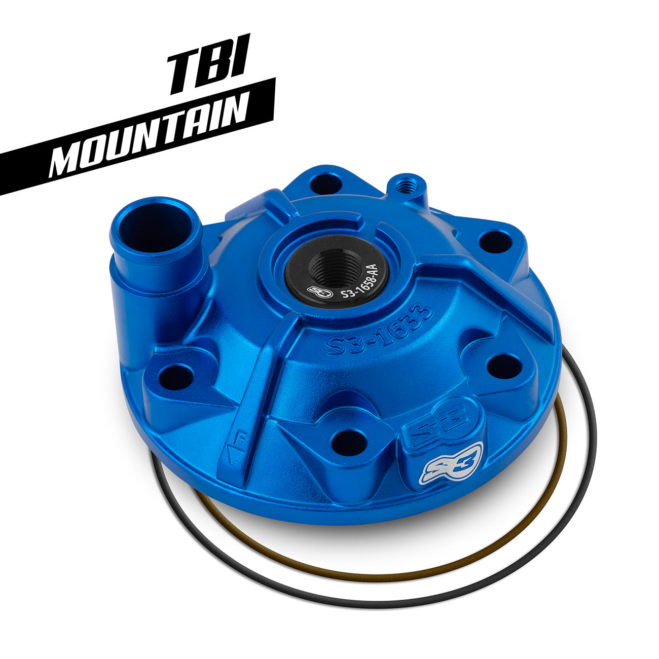 S3 Parts MOUNTAIN HEAD HUSKY 250 BLUE TBI