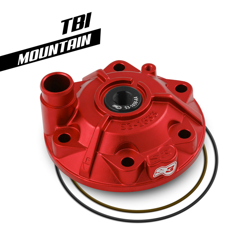S3 Parts MOUNTAIN HEAD GG 250 RED TBI