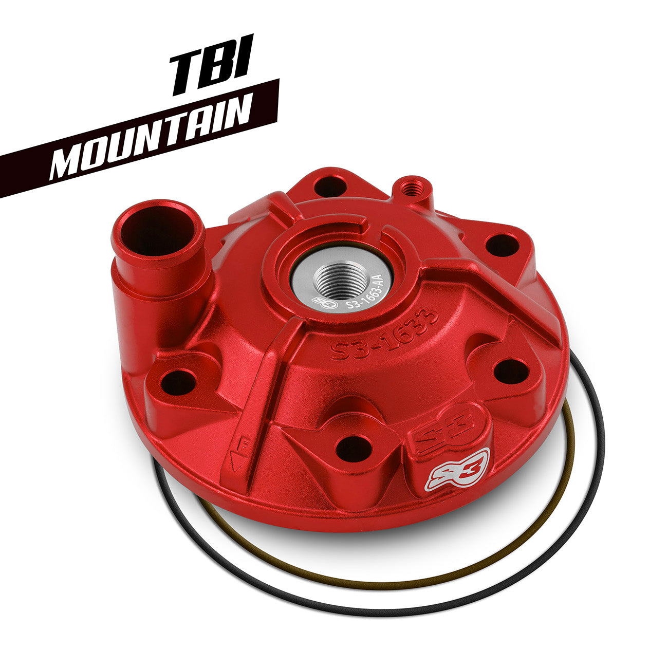 S3 Parts MOUNTAIN HEAD GG 300 RED TBI