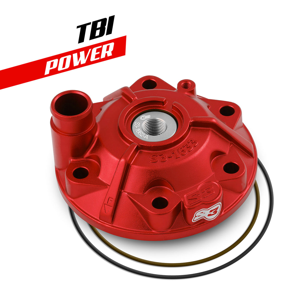 S3 Parts POWER HEAD GG 300 RED TBI
