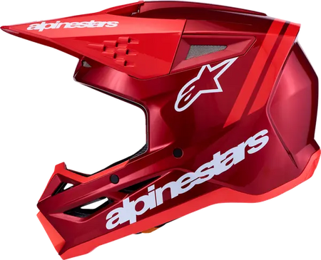 Alpinestars Helm SM3 RADIUM Rood/Wit