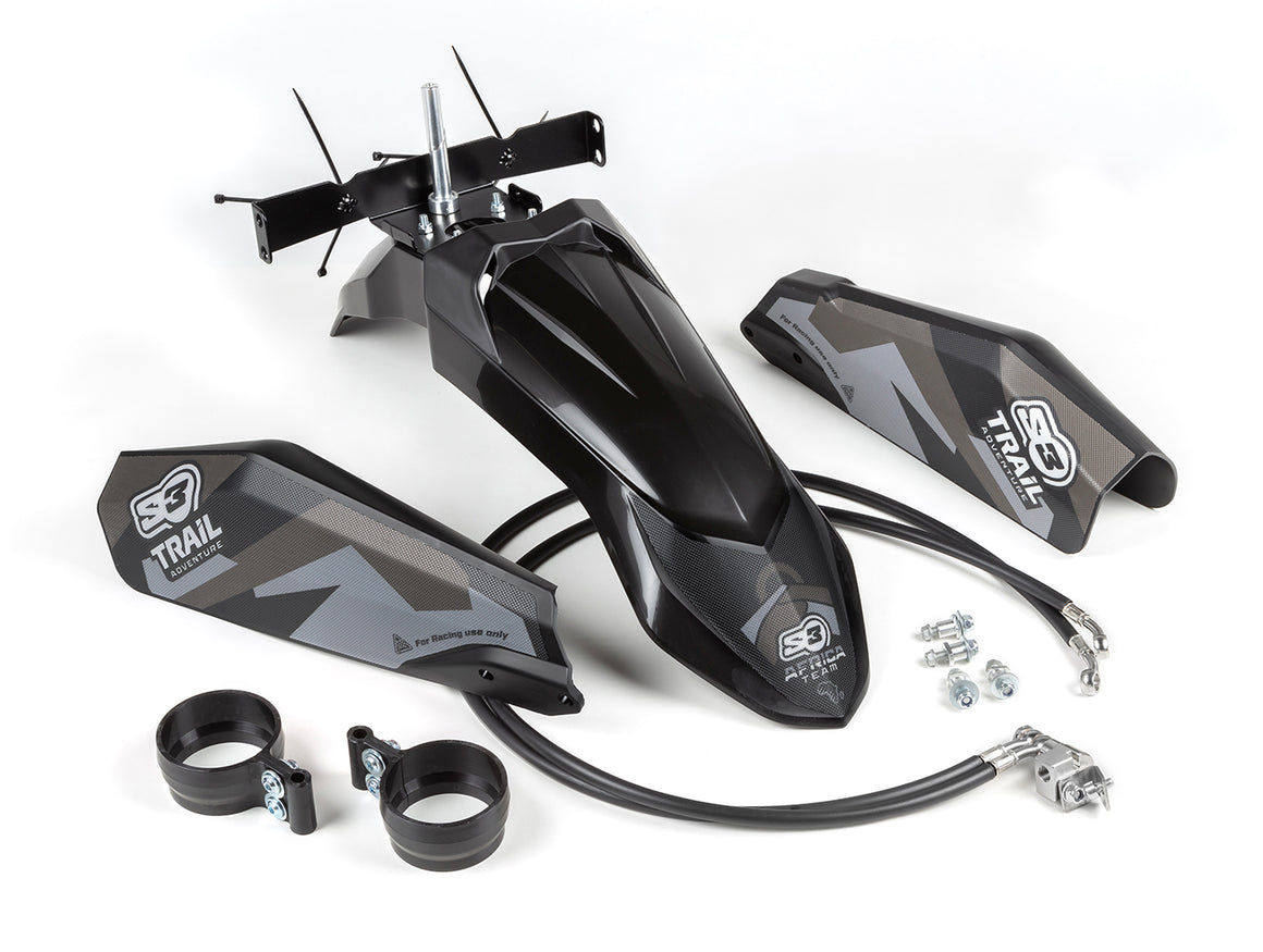 S3 Parts ENDURO FENDER KIT AFRICA TWIN BLACK