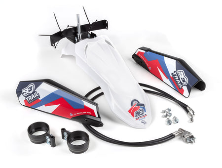 S3 Parts ENDURO FENDER KIT AFRICA TWIN BLANCO