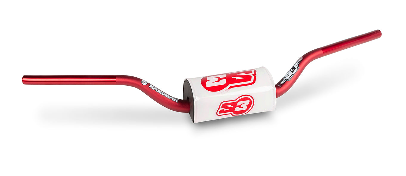 S3 Parts HANDLEBAR + PROTECTOR S3 RED