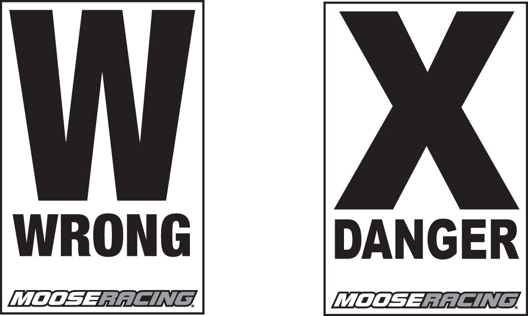 MOOSE Racing offroad accessoires zwart | Femon Parts