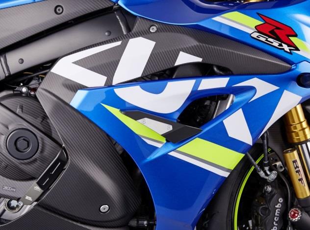 Carbon Upper Side Cowling RH GSX-R1000