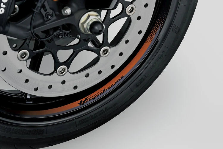 Wielstriping goud, Hayabusa logo