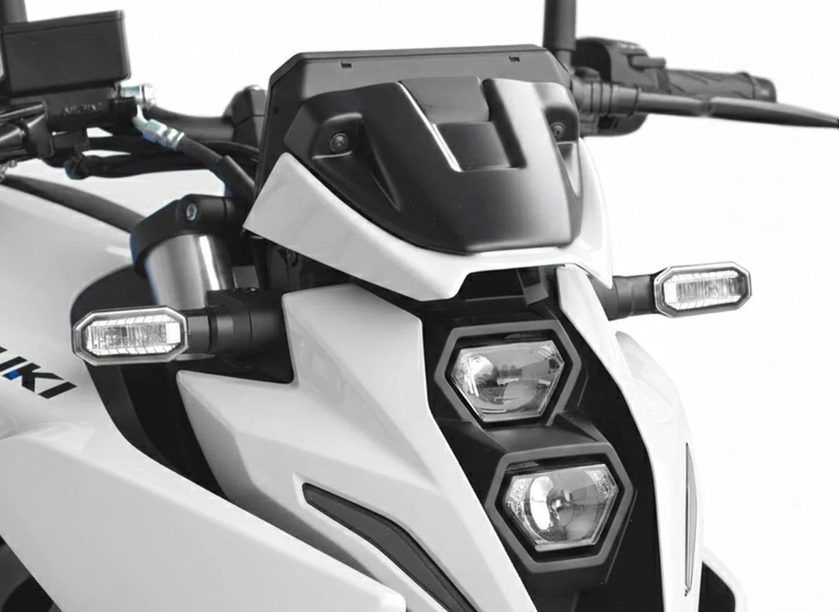 Flyscreen GSX-8S wit/zwart