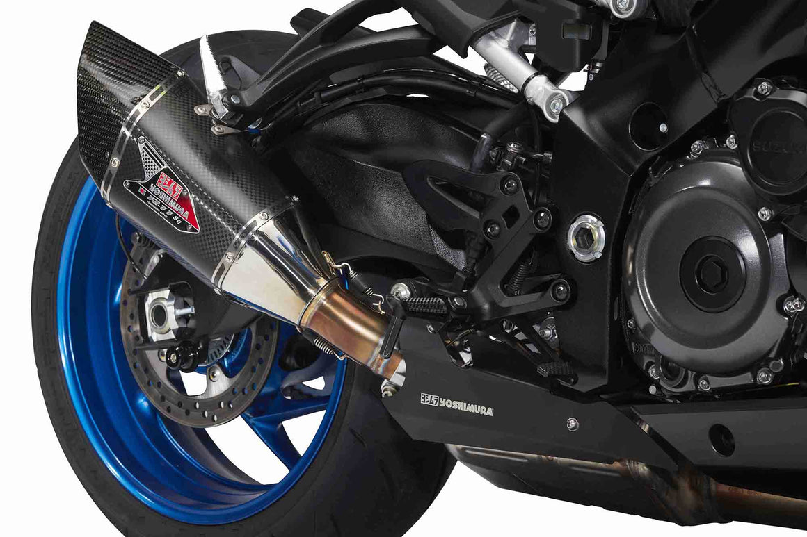 EEC R11SQ carb./zwart slip-on GSX-S EU5+