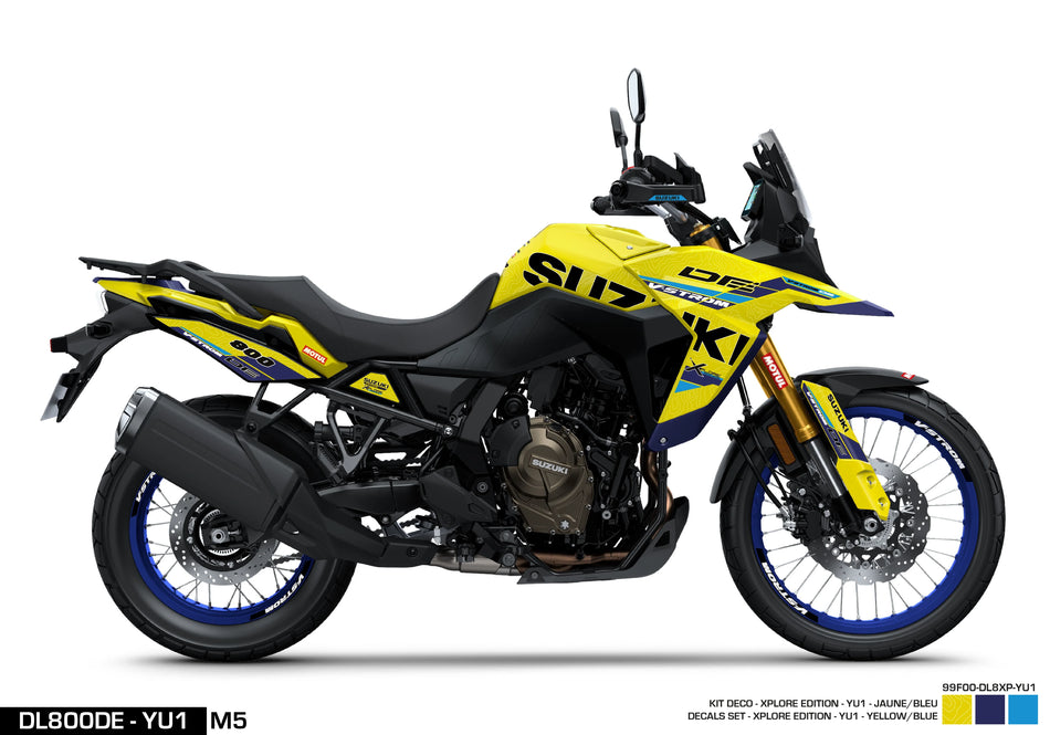 Stickerset V-Strom 800DE Xplore YU1