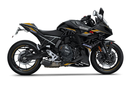 Stickerset GSX8R Sport, zwart/goud