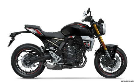 Stickerset GSX-8T Zwart/Rood/Grijs