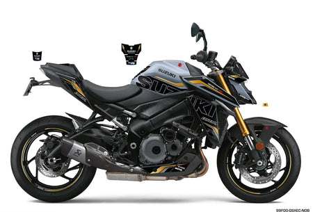 Stickerset Ecstar zwart/goud GSX-S M2~