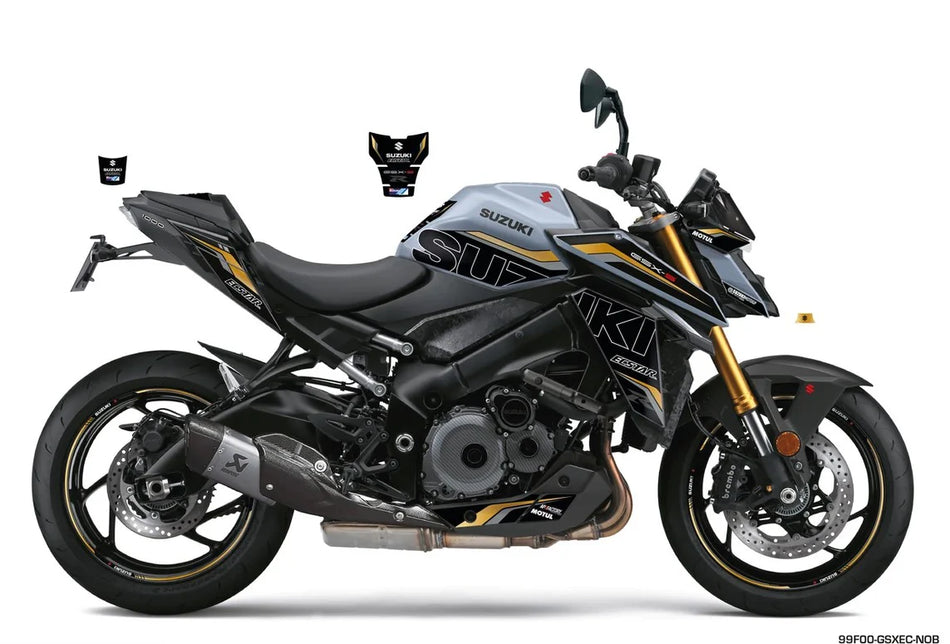 Stickerset Ecstar zwart/goud GSX-S M2~