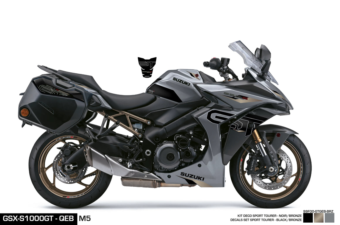 Stickerset GSX-S GT QEB Brons