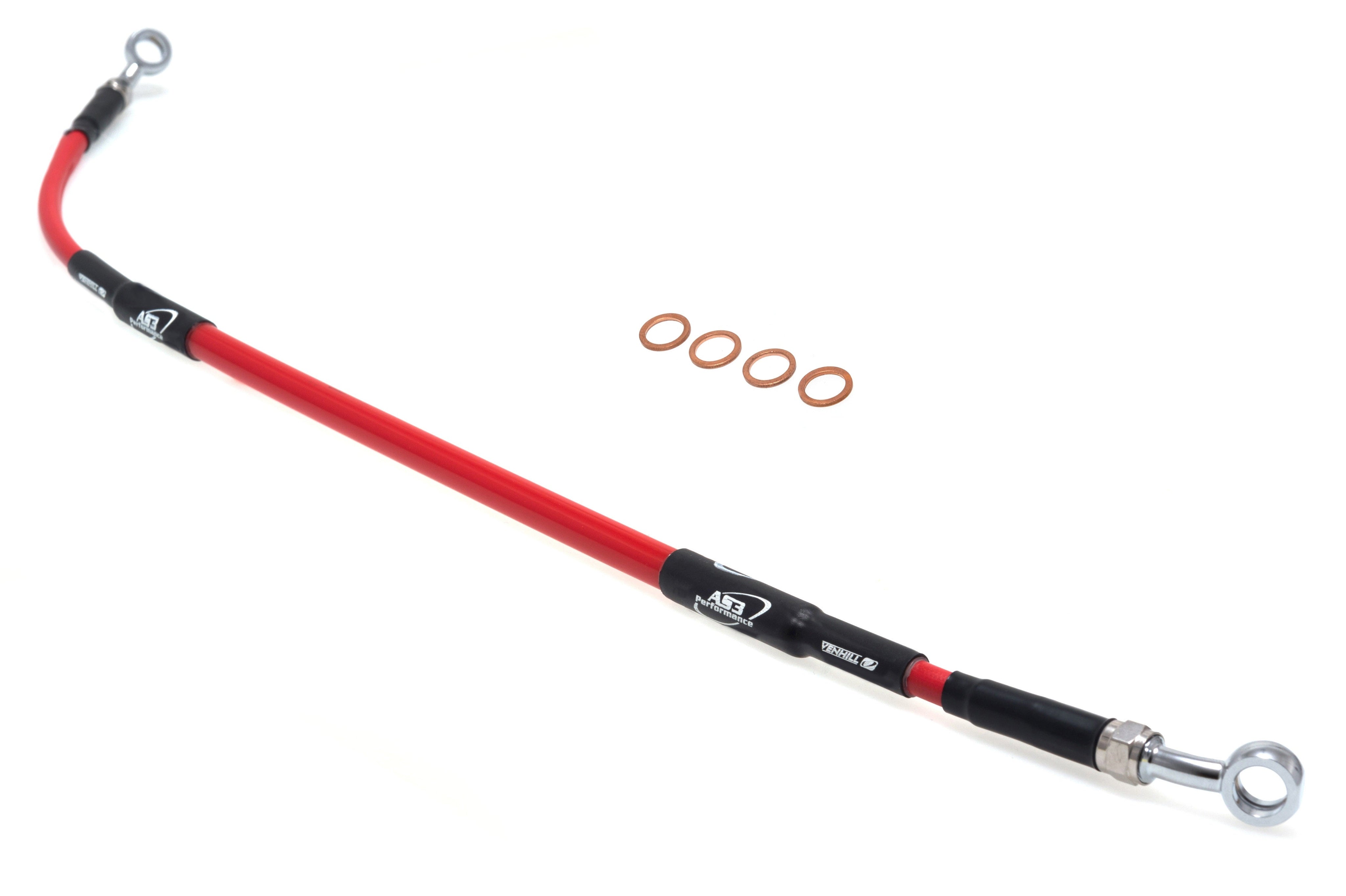 GAS GAS MC 65 2023-2026 AS3 VENHILL REAR BRAKE LINE HOSE RED