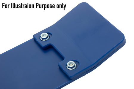 SHERCO SE 250 300 2019-2024 AS3 DTC PLASTIC SKID PLATE AND LINKAGE GUARD BLUE