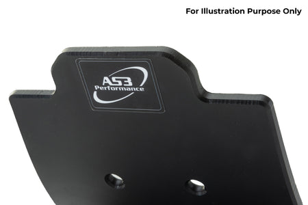 SUZUKI DRZ 400 S SM 2000-2025 AS3 DTC PLASTIC SKID PLATE SUMP GUARD BLACK