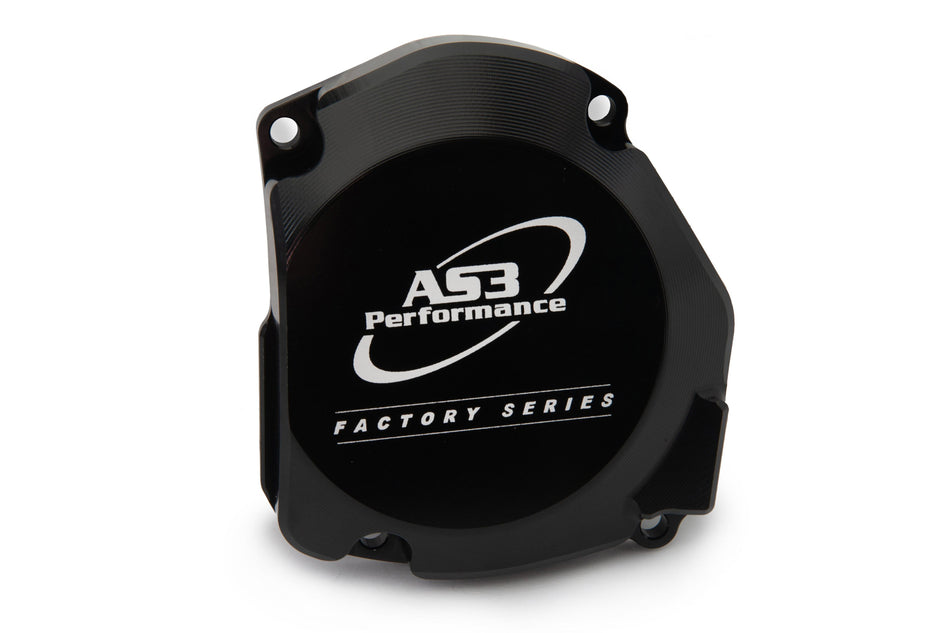 SUZUKI RM 125 1998-2008 AS3 FACTORY SERIES HARD ANODISED IGNITION COVER BLACK