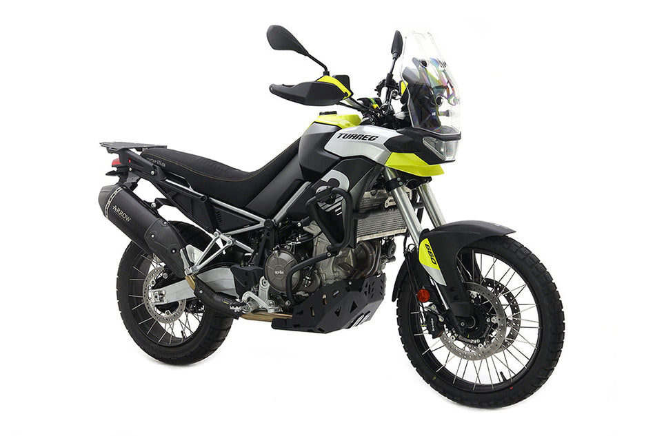 APRILIA TUAREG 660 2022-2025 AS3 LOWER CRASH BARS GUARDS BLACK