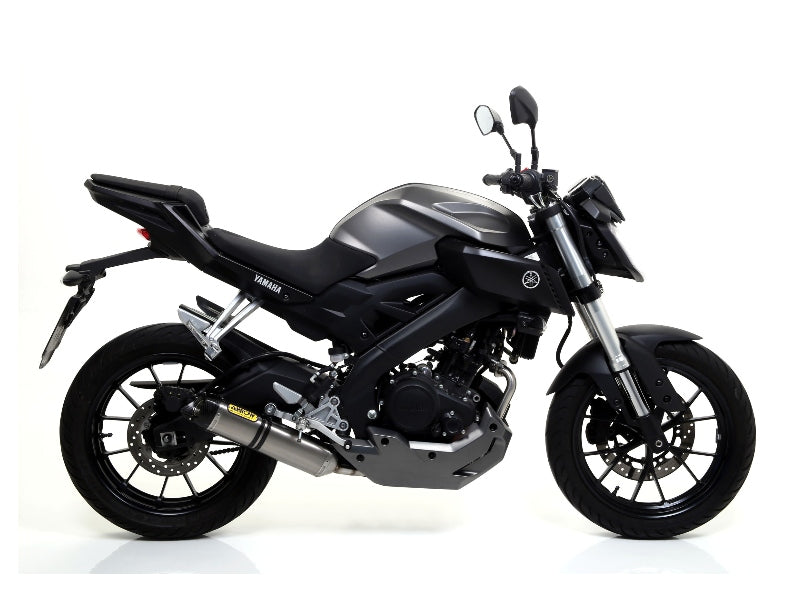 Arrow Yamaha MT 125 2014-2019 – Thunder titanium silencer with carby end cap | Femon Parts