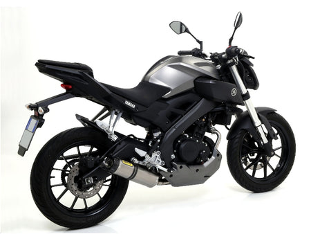 Arrow Yamaha MT 125 2014-2019 – Thunder titanium silencer with carby end cap | Femon Parts