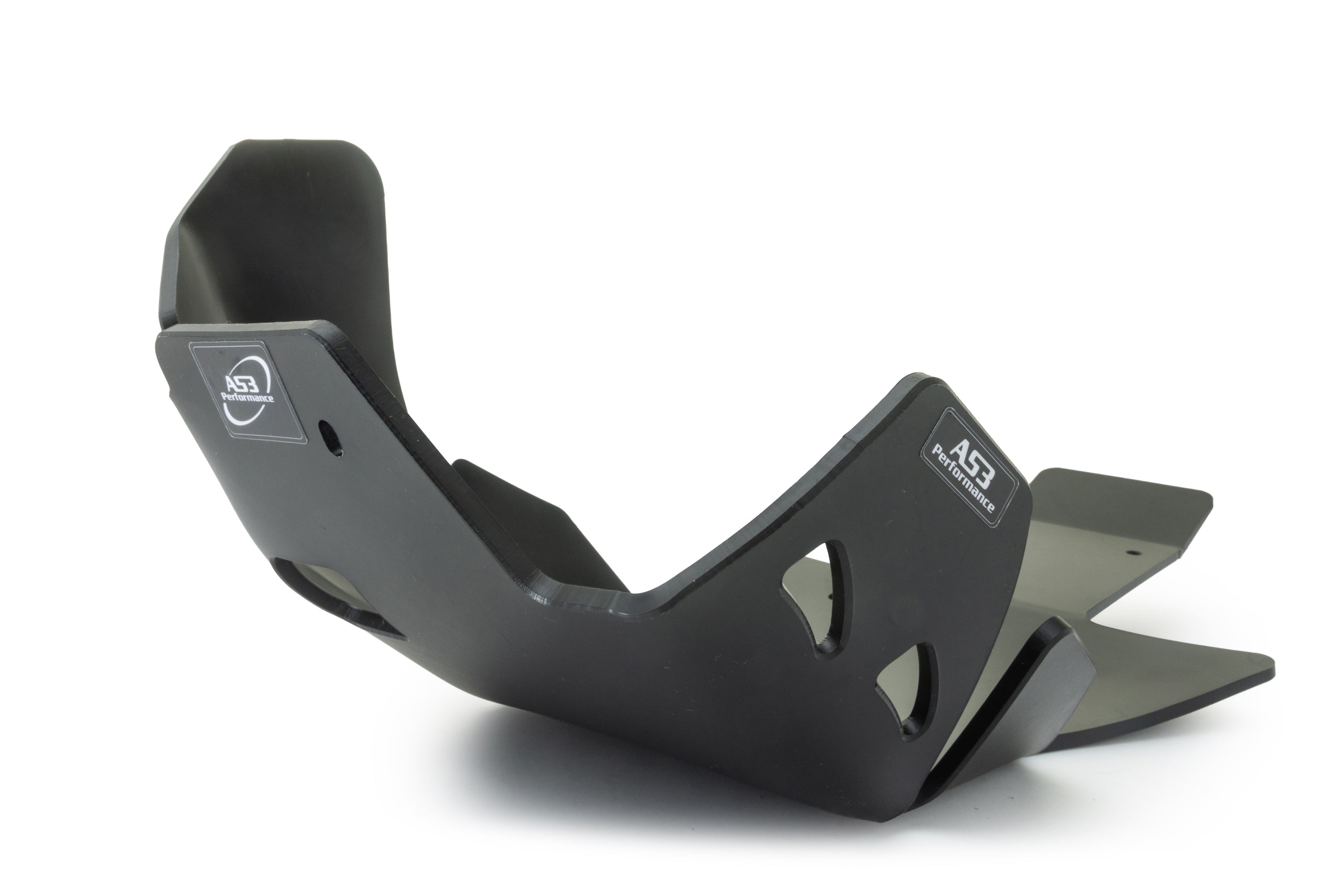 BETA 250 300 RR 2013-2017 AS3 DTC PLASTIC SKID PLATE AND LINKAGE GUARD BLACK