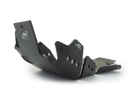 BETA 250 300 RR 2025 AS3 DTC PLASTIC SKID PLATE AND LINKAGE GUARD BLACK
