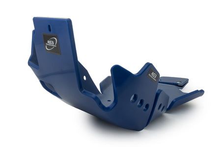 BETA 250 300 RR 2025 AS3 DTC PLASTIC SKID PLATE AND LINKAGE GUARD BLUE
