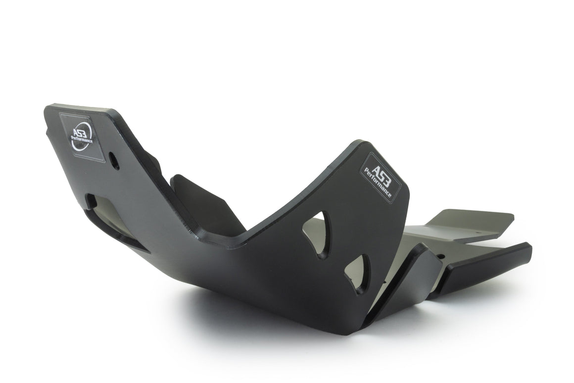 BETA 300 XTRAINER 2015-2022 AS3 DTC PLASTIC SKID PLATE AND LINKAGE GUARD BLACK