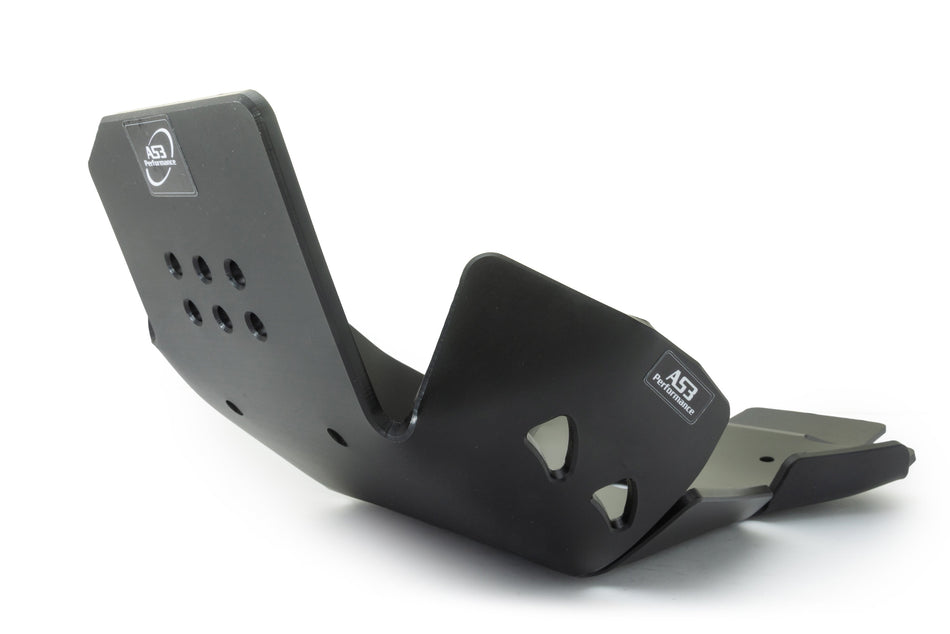 BETA 350 390 400 430 450 480 498 520 RR 2010-2017 AS3 DTC PLASTIC SKID PLATE AND LINKAGE GUARD BLACK