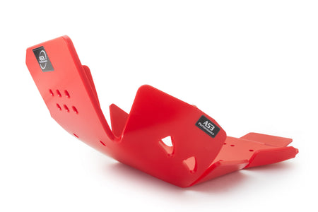 BETA 350 390 400 430 450 480 498 520 RR 2010-2017 AS3 DTC PLASTIC SKID PLATE AND LINKAGE GUARD RED