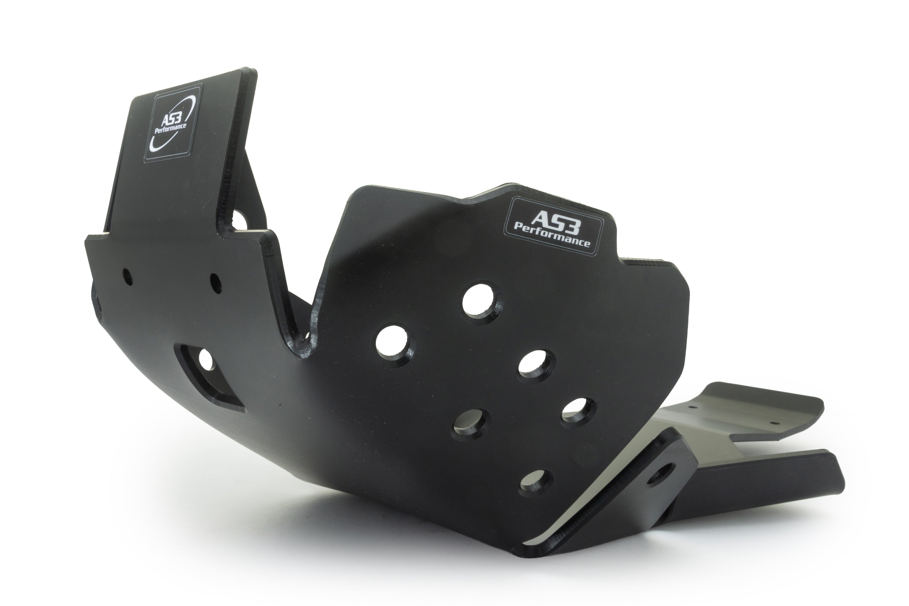 BETA 350 390 430 480 RR 2020-2024 AS3 DTC PLASTIC SKID PLATE AND LINKAGE GUARD BLACK