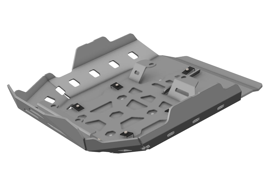 BMW R 1300 GS ADVENTURE 2025 AS3 ALUMINIUM SKID PLATE SUMP BASH GUARD BLACK