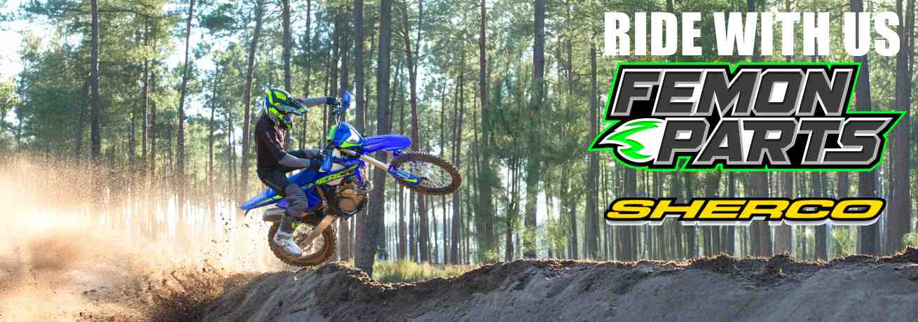 Avontuurlijk enduro rijden – onderdelen en accessoires bij Femon Parts