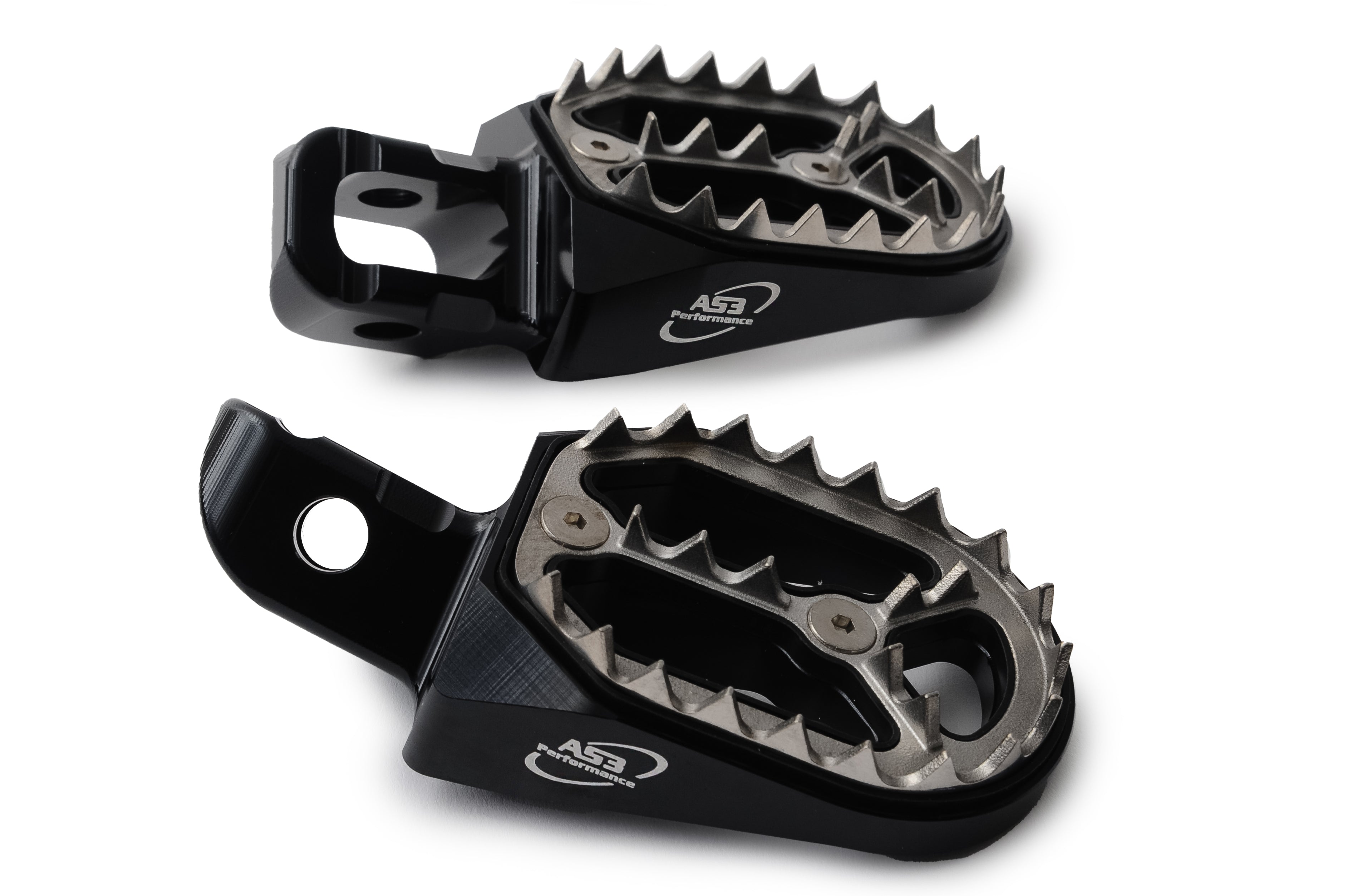 AS3 Factory Series Voetsteunen Zwart