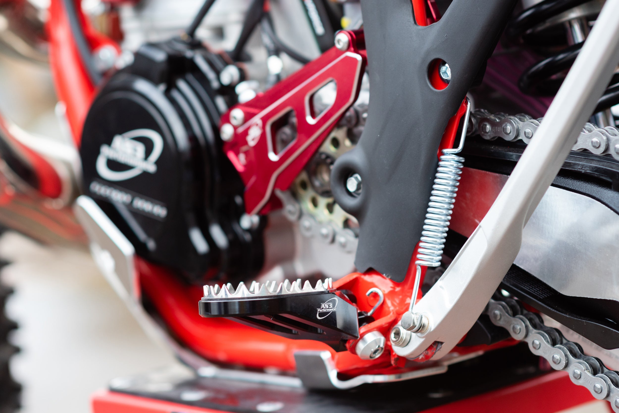 AS3 Factory Series Voetsteunen Zwart