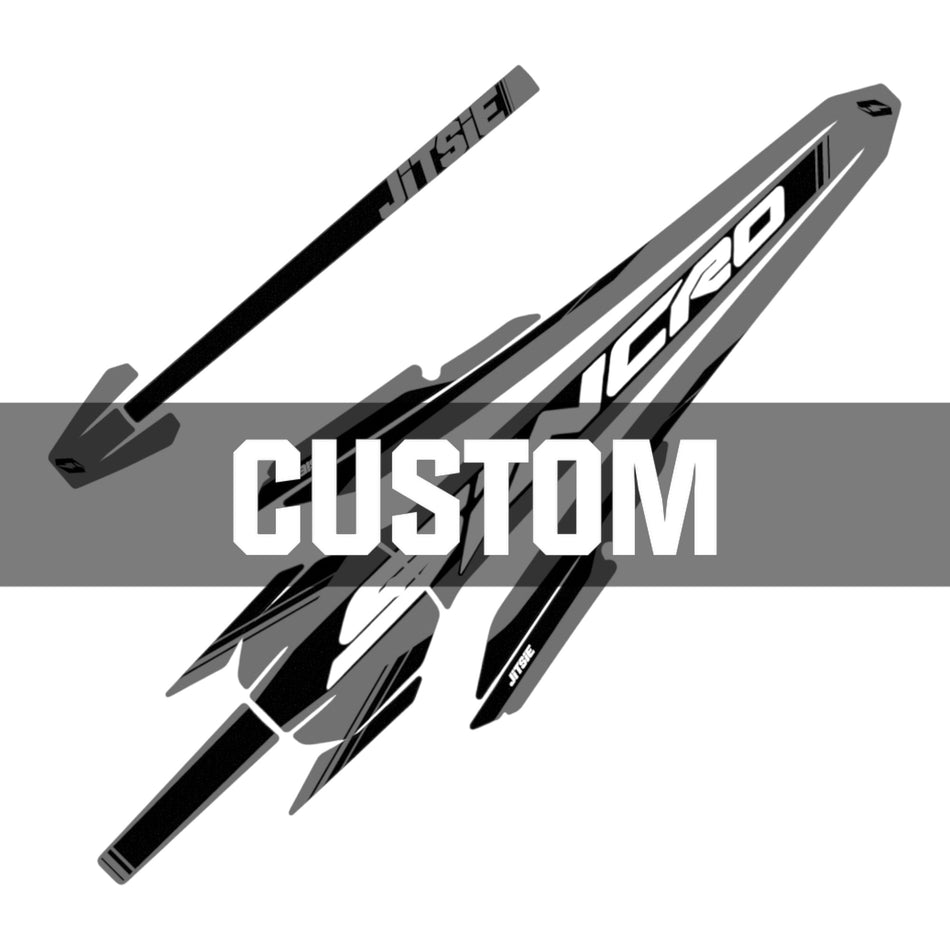 Jitsie Custom Front/Rear Mudguard Stickers